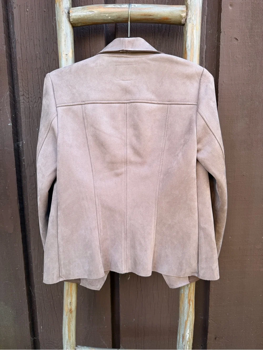 Kut from the Kloth Tan Suede Moto Jacket XS